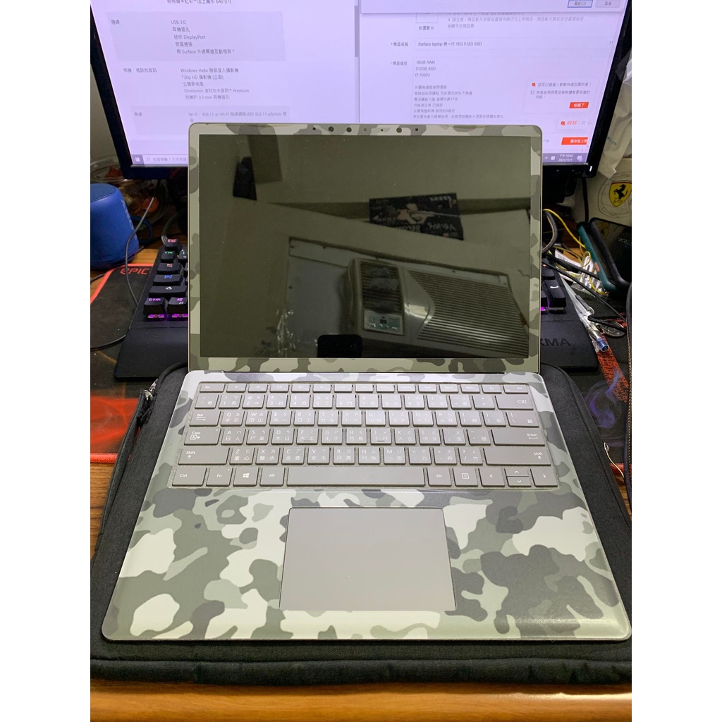 Surface laptop 16G 512G SSD 觸控螢幕 非surface pro