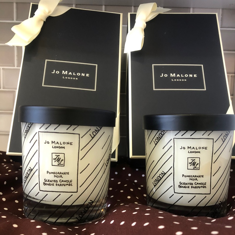 「現貨」🇬🇧Jo Malone 2019英國倫敦限定-黑石榴城市蠟燭200g（另有黑莓與月桂葉、牡丹與胭紅麂絨）