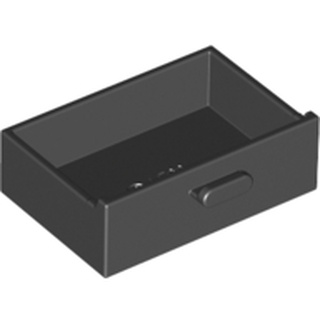 LEGO 樂高 黑色 櫃子 抽屜 Black Container Cupboard Drawer 4536