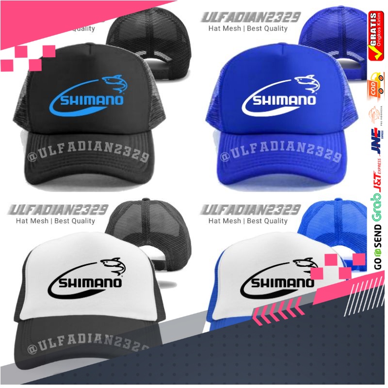 Shimano 卡車司機帽 Shimano 釣魚帽釣魚帽