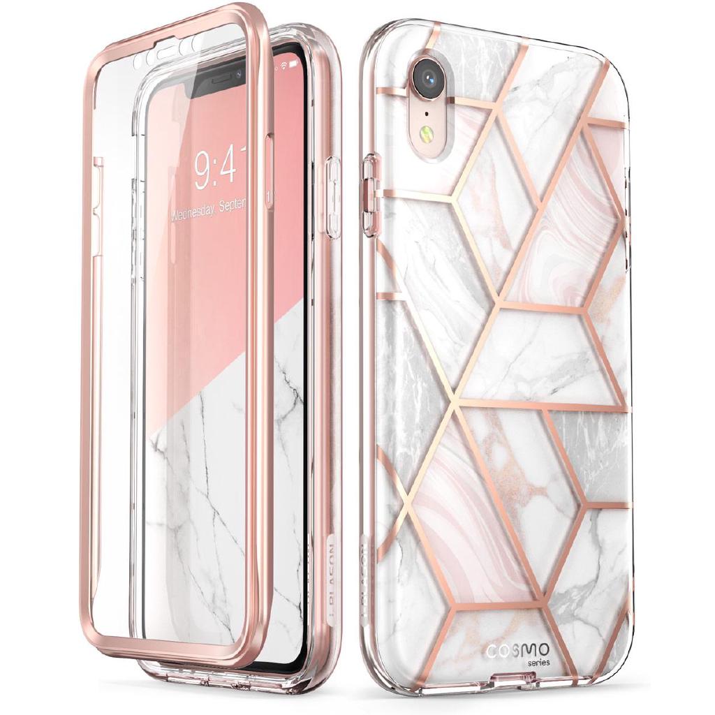 i-Blason [Cosmo] iPhone三星手機的全身時尚大理石保險槓保護套