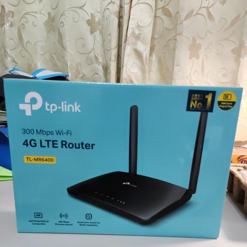 TP-Link TL-MR6400 4G LTE Router + TOTOLINK EX200訊號延伸器