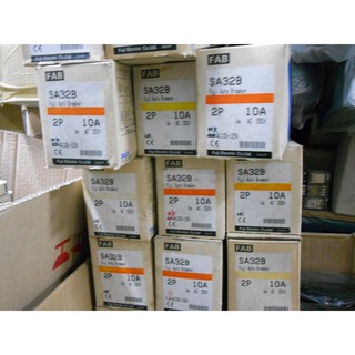 全新 日本 富士FUJI Breaker 無熔絲開關 SA32B 2P 5A 10A MCCB 斷路器