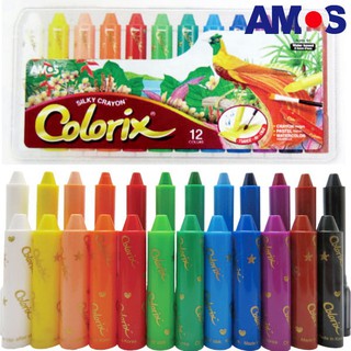 公司正貨 韓國製 AMOS 水蠟筆 小朋友蠟筆 可洗蠟筆 6色水蠟筆 Amos輕黏土 24色水蠟筆 無毒蠟筆 水洗彩色筆