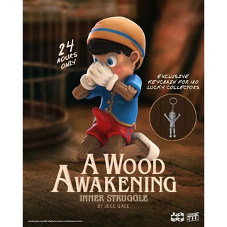 『Definite』A WOOD AWAKENING: INNER STRUGGLE BY JUCE GACE 小木偶