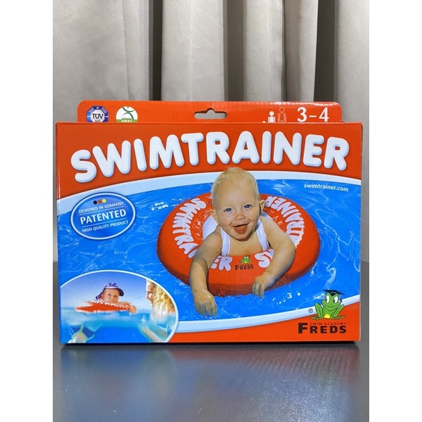 已客訂，德國SWIMTRAINER Classic Freds兒童學習游泳圈 0-4歲 (8-18kg)【紅色】