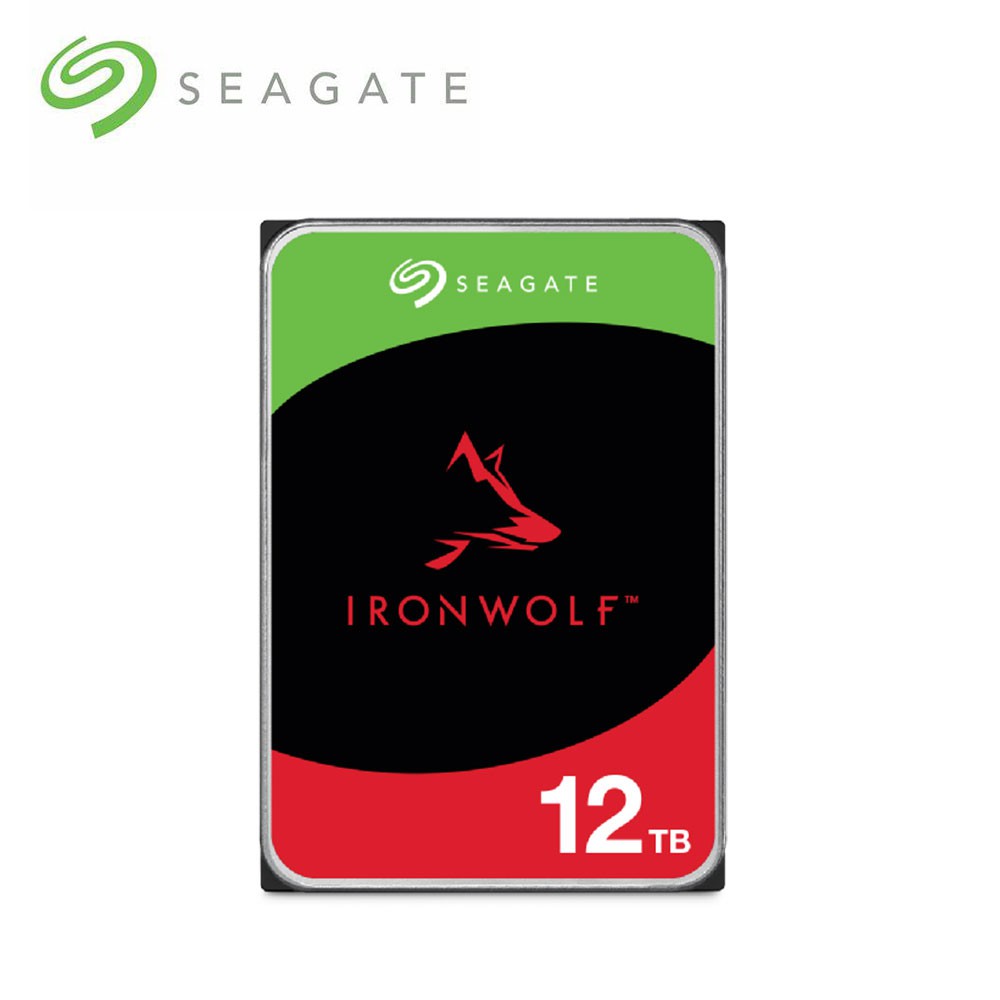 Seagate IronWolf 12TB NAS專用硬碟 ST12000VN0008三年資料救援 現貨 廠商直送