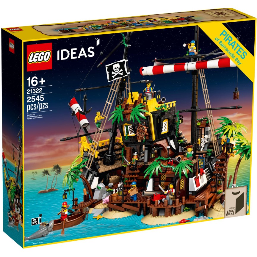 🏴‍☠️現貨🏴‍☠️樂高 21322 梭魚灣海盜 LEGO IDEAS Pirates of Barracuda Bay