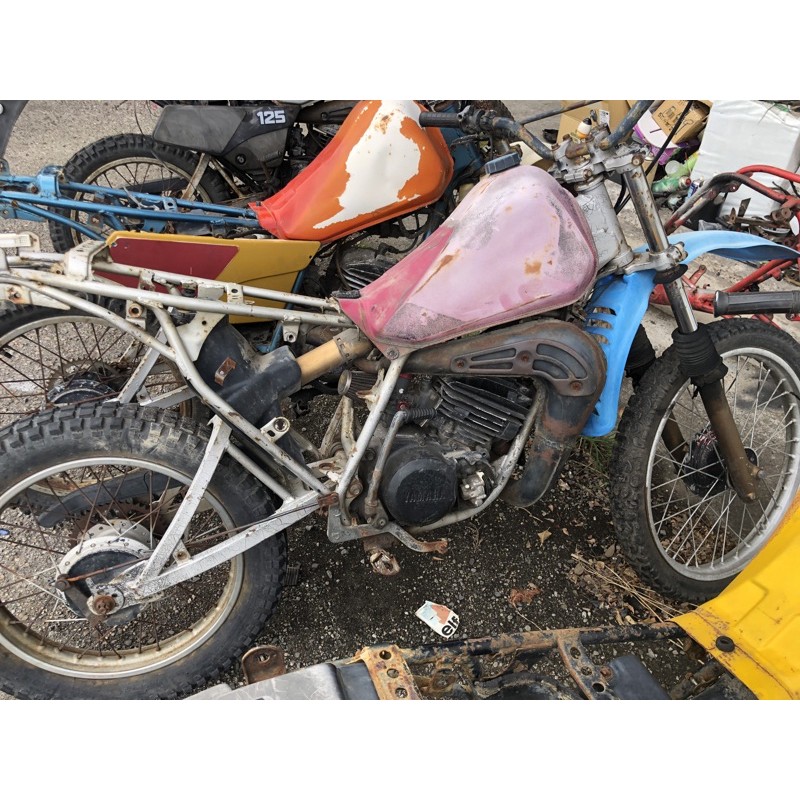 DT-125 零件車引擎