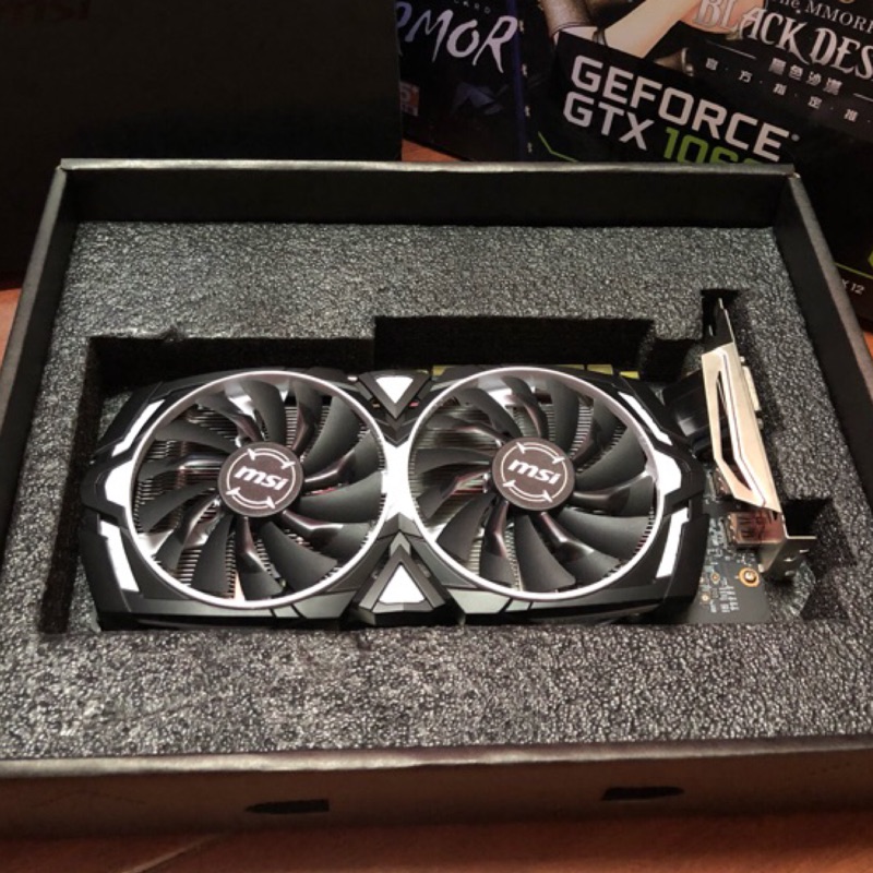 MSI 微星 GTX 1060 6G 鎧甲虎