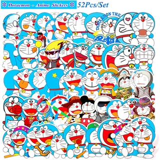 ❉ Doraemon 機器貓 哆啦A夢 款式4 防水塗鴉貼紙 ❉50張入 潮流個性摩托車機車電腦行李箱吉他塗鴉貼紙