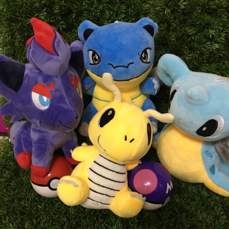 ［小型] 精靈寶可夢絨毛娃娃 #pokemon#神奇寶貝#水箭龜#索羅亞#快龍#乘龍