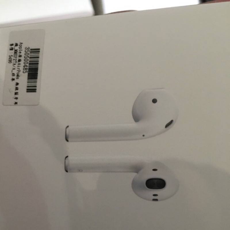 AirPods apple無線藍芽耳機二代  白色 正品 原廠公司貨 無線充電盒