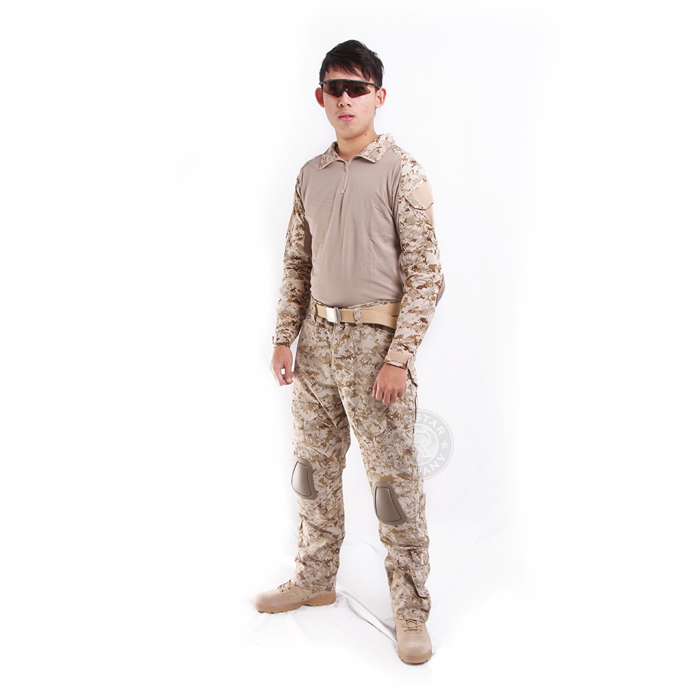 RST - 紅星 美軍 GEN2 全套 迷彩戰鬥服 透氣 青蛙裝 數位沙漠 XS~3XL . 01200/01196