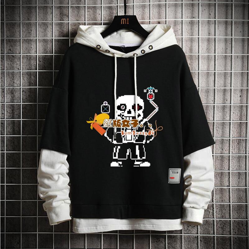 下殺 傳說之下sans同款衣服undertale短袖t恤動漫周邊表情包衛衣青少年3pm2xzsg8b 蝦皮購物