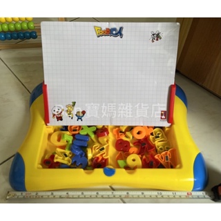 💞Bon寶媽雜貨店💞玩具出清 Food超人磁鐵學習玩具盒
