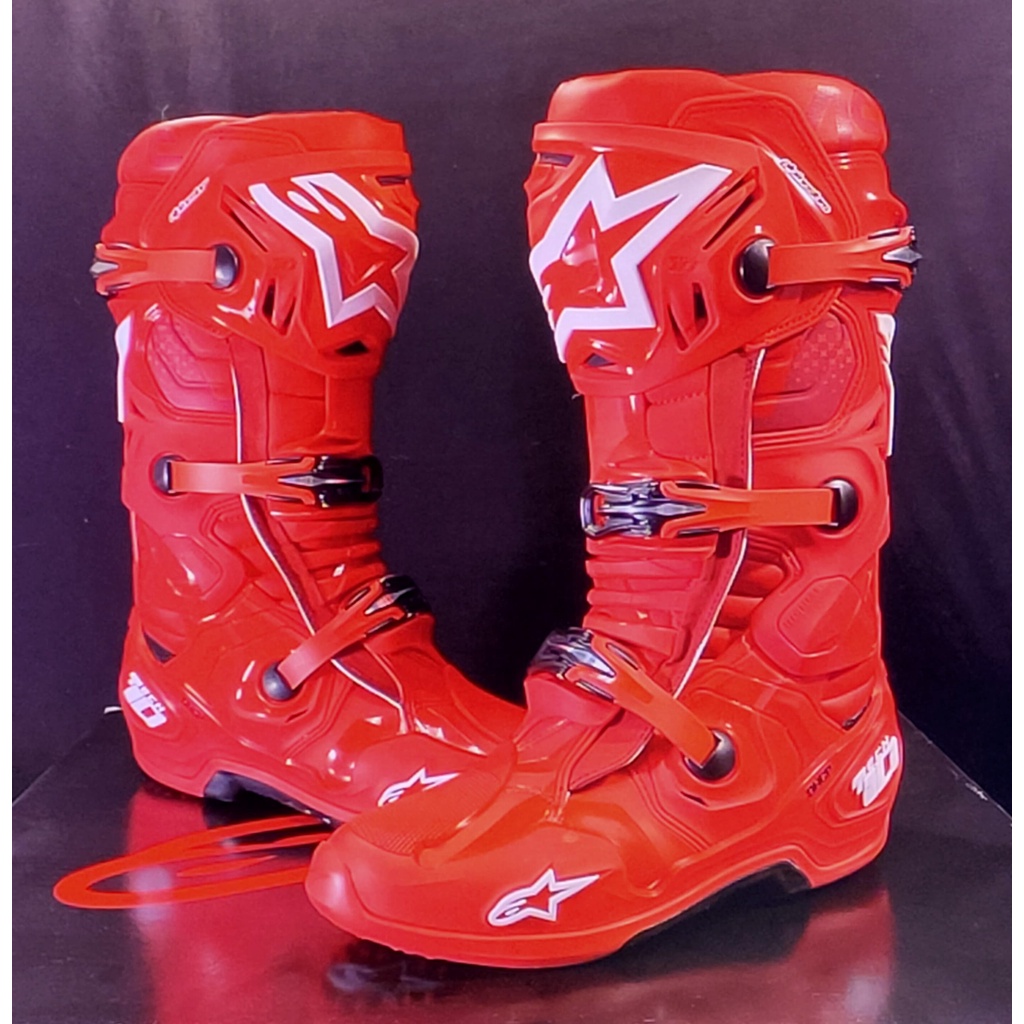 STARMX 意大利 Alpinestars Tech 10 Boots -crf-林道-越野-滑胎-最頂級安全車靴