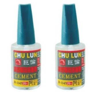 【讀書人文具】巨倫CHULUN H-1143 模型專用接著劑 15ml