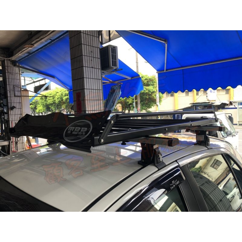 【小鳥的店】YARIS TBR 置物籃 車頂架 行車架 露營(送擾流版 置物網 ) ST12M-125 配件改裝