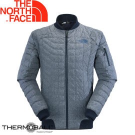 The North Face 男款 ThermoBall 保暖外套 都會藍/風衣/媲美羽絨/NF0A2UBS/悠遊山水