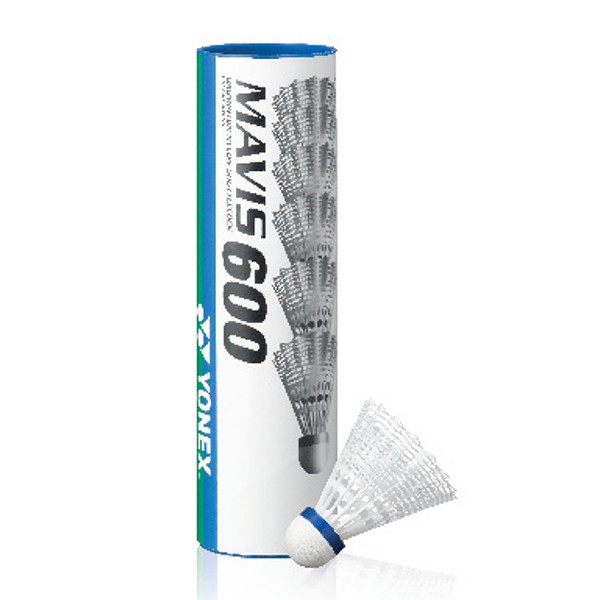 Yonex MAVIS 600 M-600 羽球 塑膠羽球 耐用 精準 一筒6顆 [M-600YX]