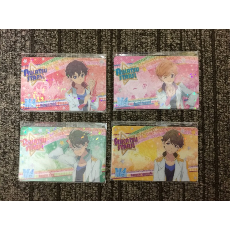 咩瑞日本 偶像學園偶像活動aikatsu Stars M4 結成昂五十嵐望吉良香澄粉絲證證明書 蝦皮購物