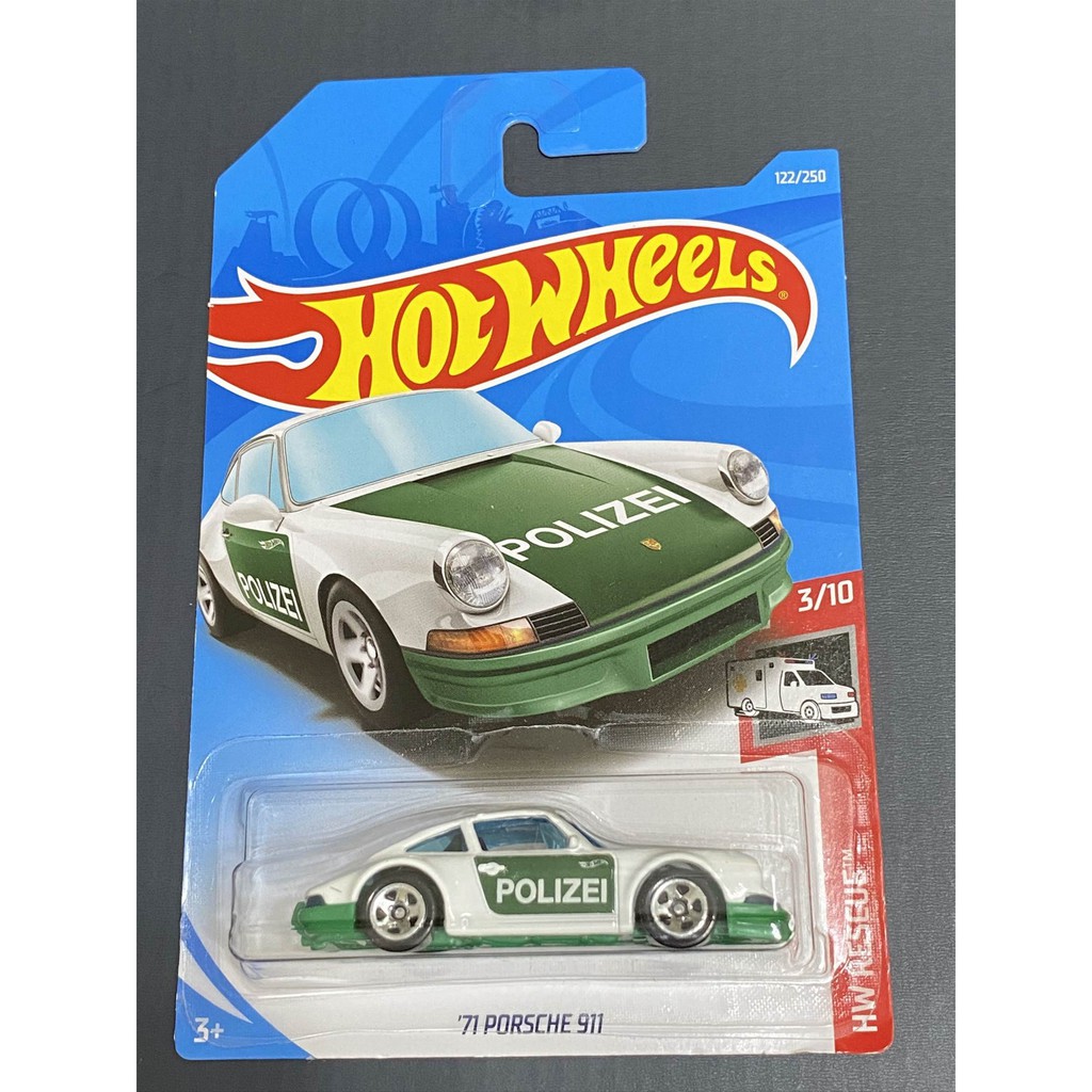 風火輪 Hot wheels Hotwheels '71 PORSCHE 911 綠