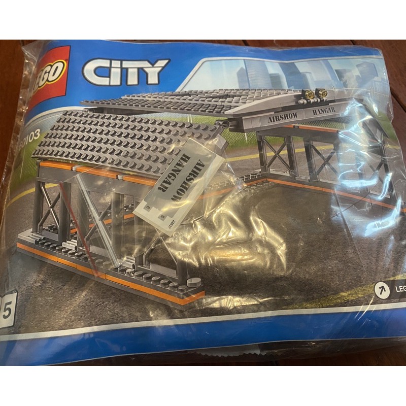 LEGO 樂高 CITY系列 機場航空表演 60103 拆售 停機坪 5號包 全新未組裝 附貼紙說明書