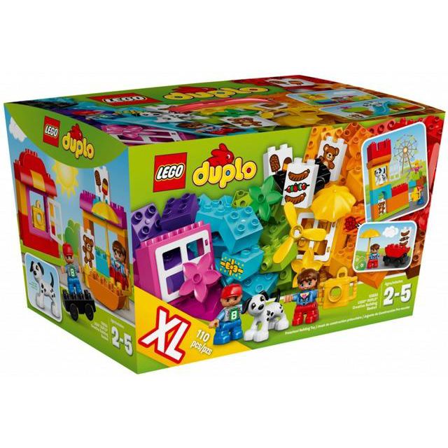 全新未拆封 LEGO樂高 10820 DUPLO 得寶系列 XL超值110片創意建築 Creative Basket