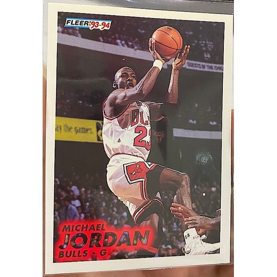 NBA 球員卡 Michael Jordan MJ 1993-94 Fleer #28