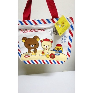 【拉拉熊】Rilakkuma 懶懶熊 便當袋 保溫袋 正版 韓國