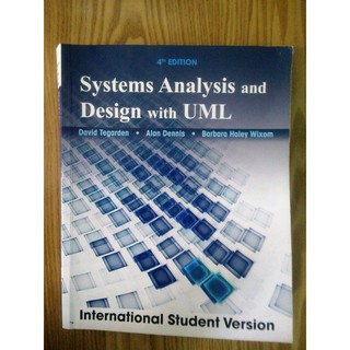 系統分析與設計Systems Analysis and Design UML 9781118092361 書內有筆記痕跡