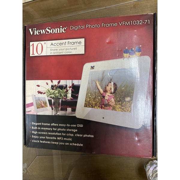 ViewSonic digital photo frame-vfm1032數位相框