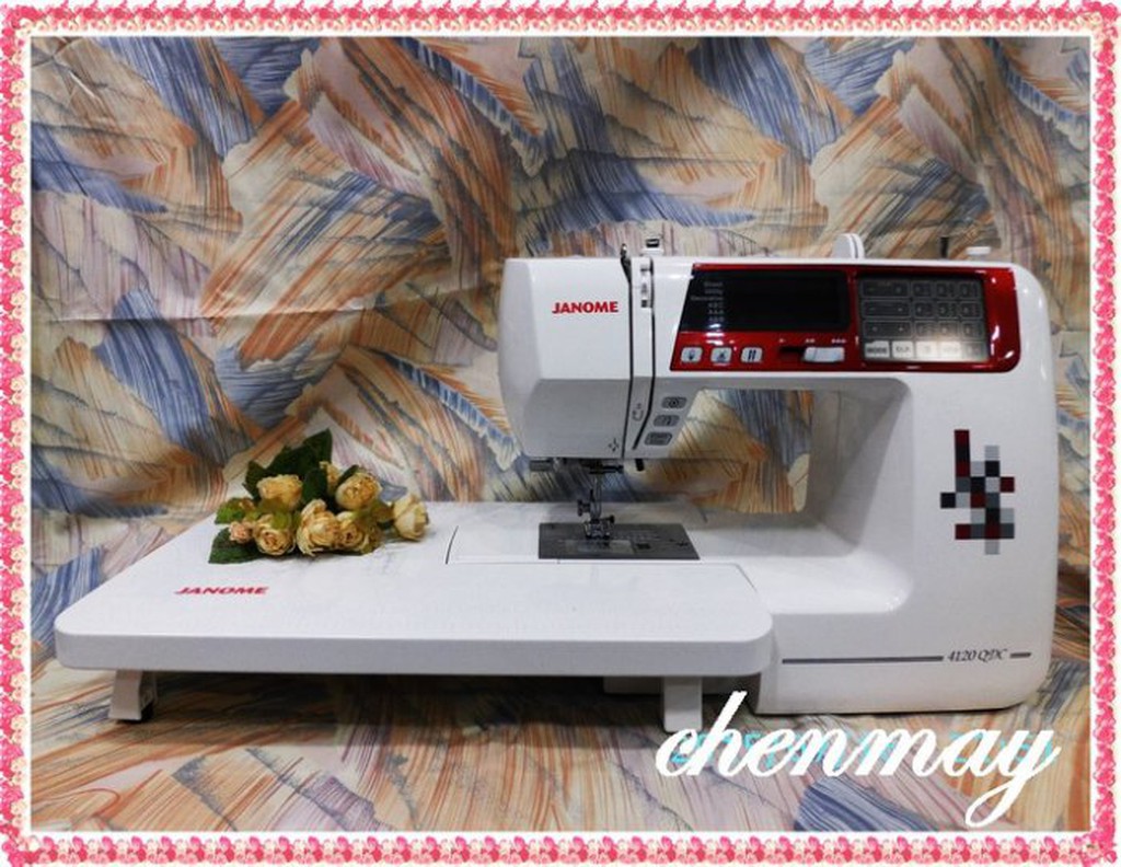 全美縫紉機專賣(附設維修保養部)網版5周年超特價*JANOME 電腦型高階縫紉機4120QDC