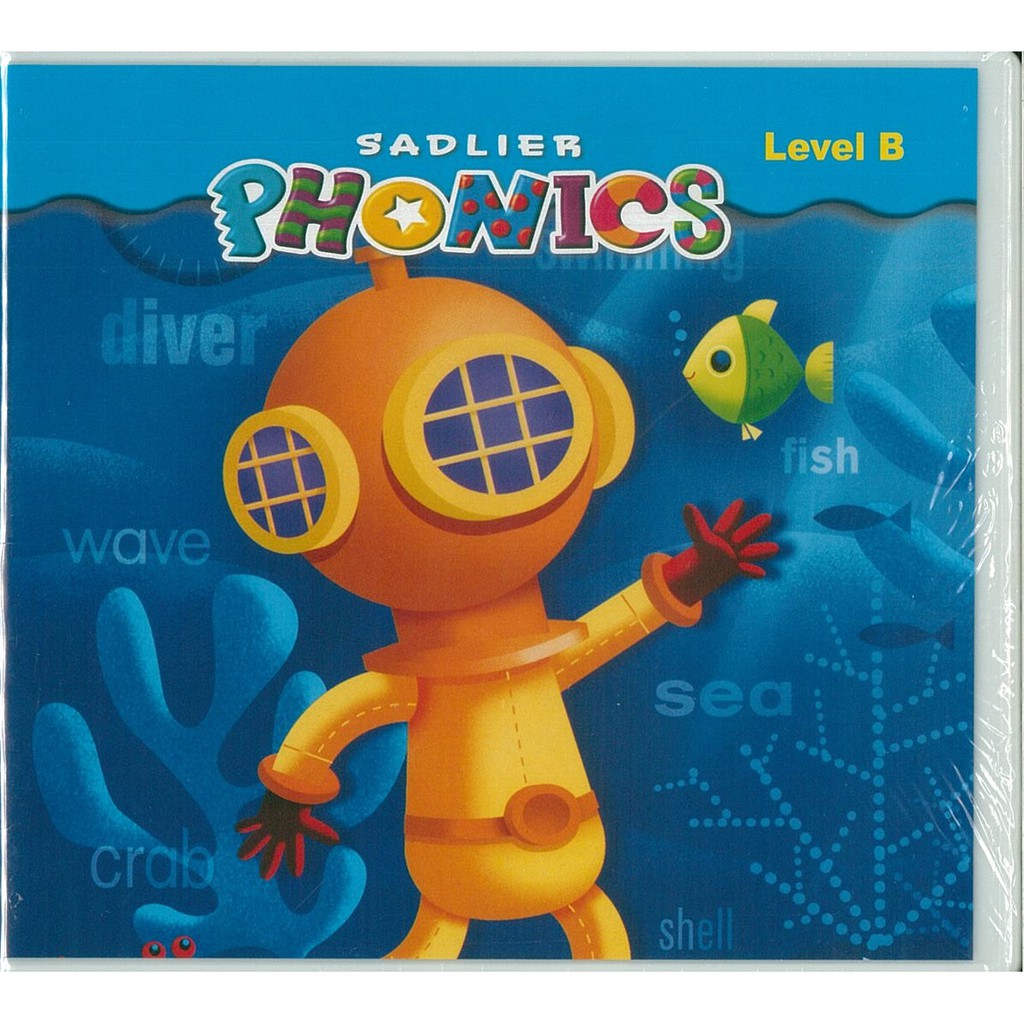 Sadlier Phonics Level B Cd 4 Cds 自然發音英語教材 蝦皮購物