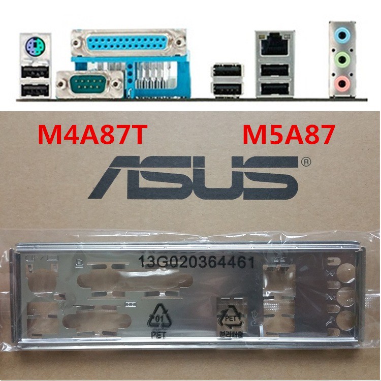 ASUS 華碩 M4N78 SE、M4A87T、M5A87 全新原裝 後檔板 後檔片