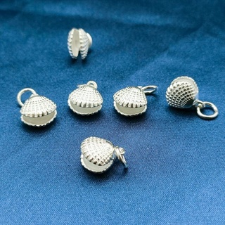 【小聰頭手作】現貨 S925 純銀 海貝 吊墜 配件 手環 手鍊 項鍊 首飾 串珠 材料珠 DIY