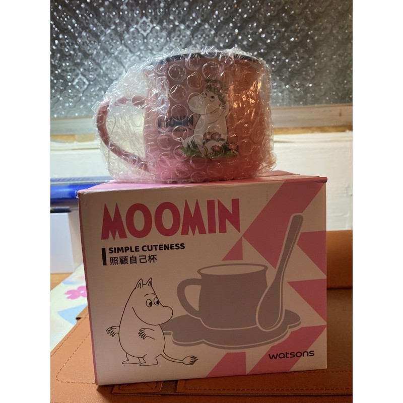全新Moomin照顧自己杯組（粉色snorkmaiden)