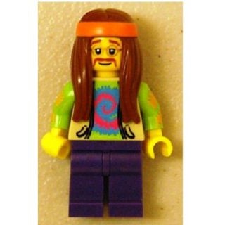 ［BrickHouse] LEGO 樂高 人偶包7代 8831 11號 嬉皮 夾鏈袋包裝無原外袋無說明紙無道具 全新