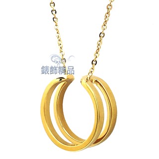 Calvin Klein CK KJ0ZJP000100項鍊 鍍金 飾品 女性項鍊.呼應系列【錶飾精品】