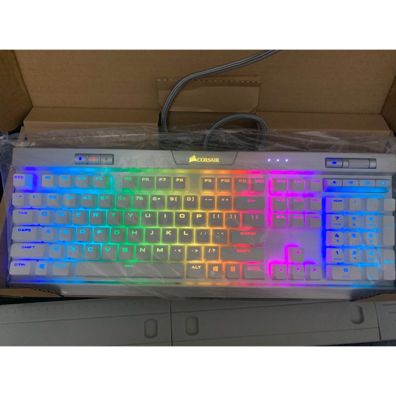 海盜船 CORSAIR  K70 MK2 RGB 銀軸 機械式鍵盤