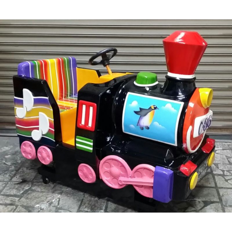 北區娛樂 中古投幣式搖搖馬(音樂火車)台灣製造超粗勇~副業.兼差.外快.娃娃機店 露營區