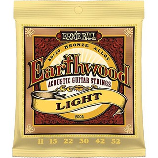 ERNIE BALL 2004 80/20 Bronze Alloy (11-52)民謠吉他弦 [唐尼樂器]