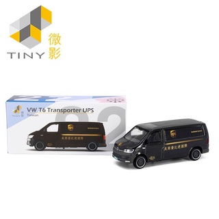 TINY微影VW T6 Transporter UPS優比速福斯貨車模型/ TW22 eslite誠品