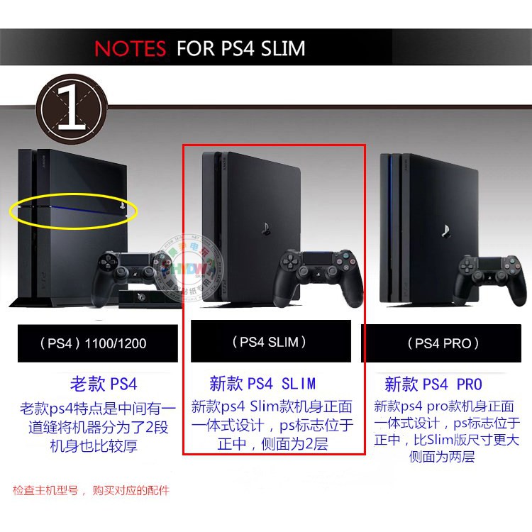 昊尹電玩城 Ps4 Slim貼紙機身貼紙slim痛機貼ps4新版彩貼貼膜送手柄貼 蝦皮購物