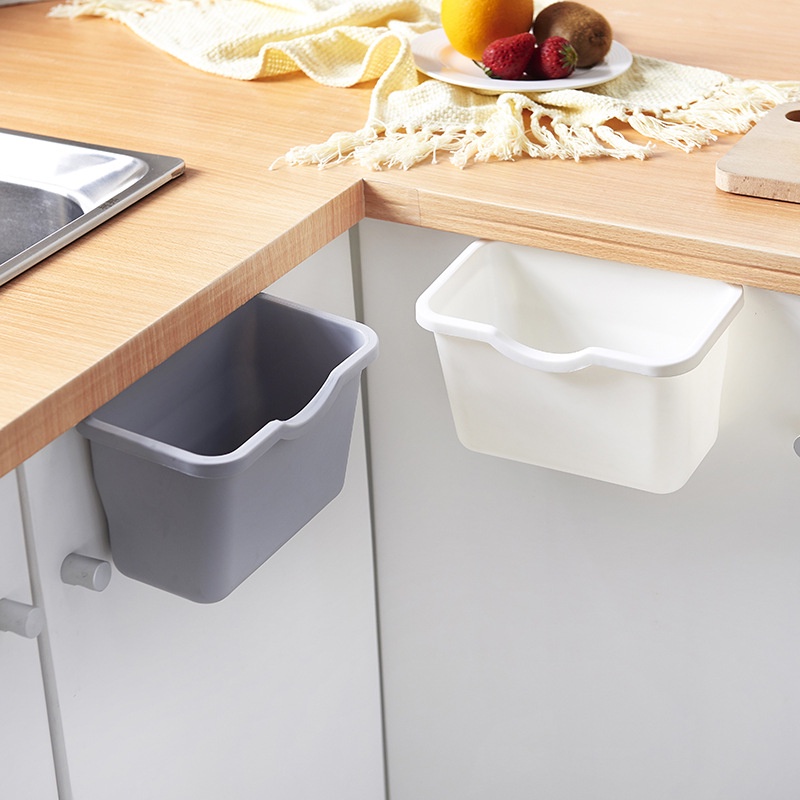 廚房掛式垃圾桶 櫥櫃懸掛垃圾桶 迷你垃圾桶 掛式桌面垃圾桶 可懸掛垃圾桶 掛式收納盒 掛式桌面垃圾桶