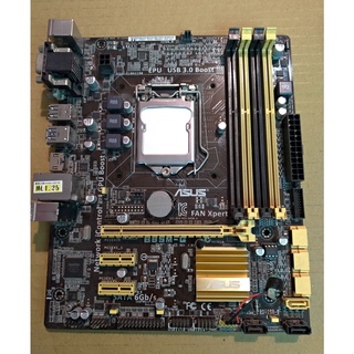 華碩 1150 主機板 Asus B85M-G 支援 DDR3 x 4 usb3 HDMI DVI 無擋板