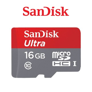 【SANDISK】ULTRA MicroSD 16G 98MB/S C10 A1 記憶卡