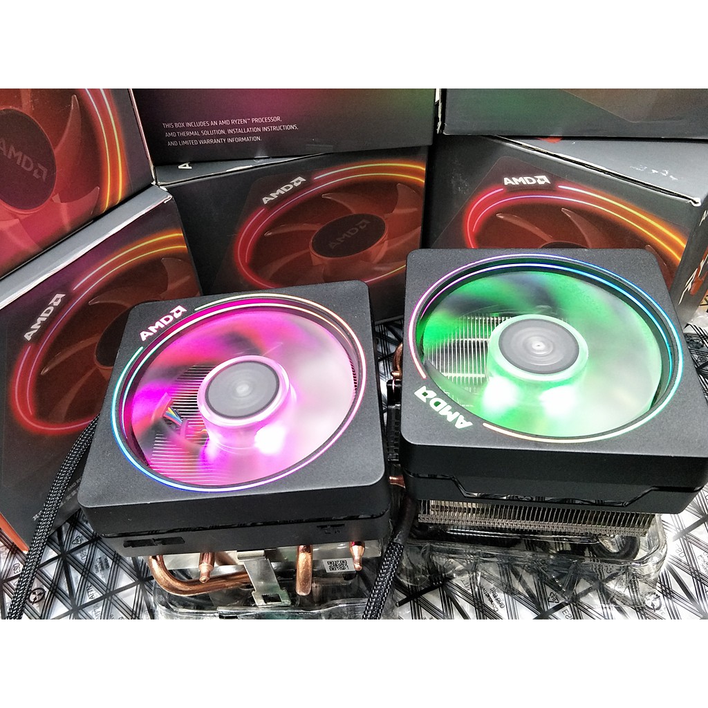 台灣出貨 AMD Wraith Prism 幽靈風扇 光環 RGB 原裝風扇散熱器 AMD全系列通用 高功耗專用