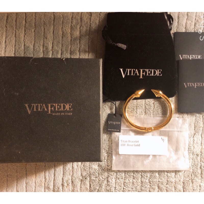 VITA FEDE Titan Bracelet Rose Gold6.5吋玫瑰金手環